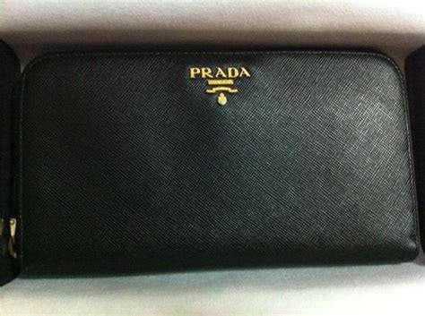 saffiano metal prada wallet|authentic prada wallet sale.